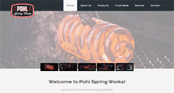 Desktop Screenshot of pohlsprings.com